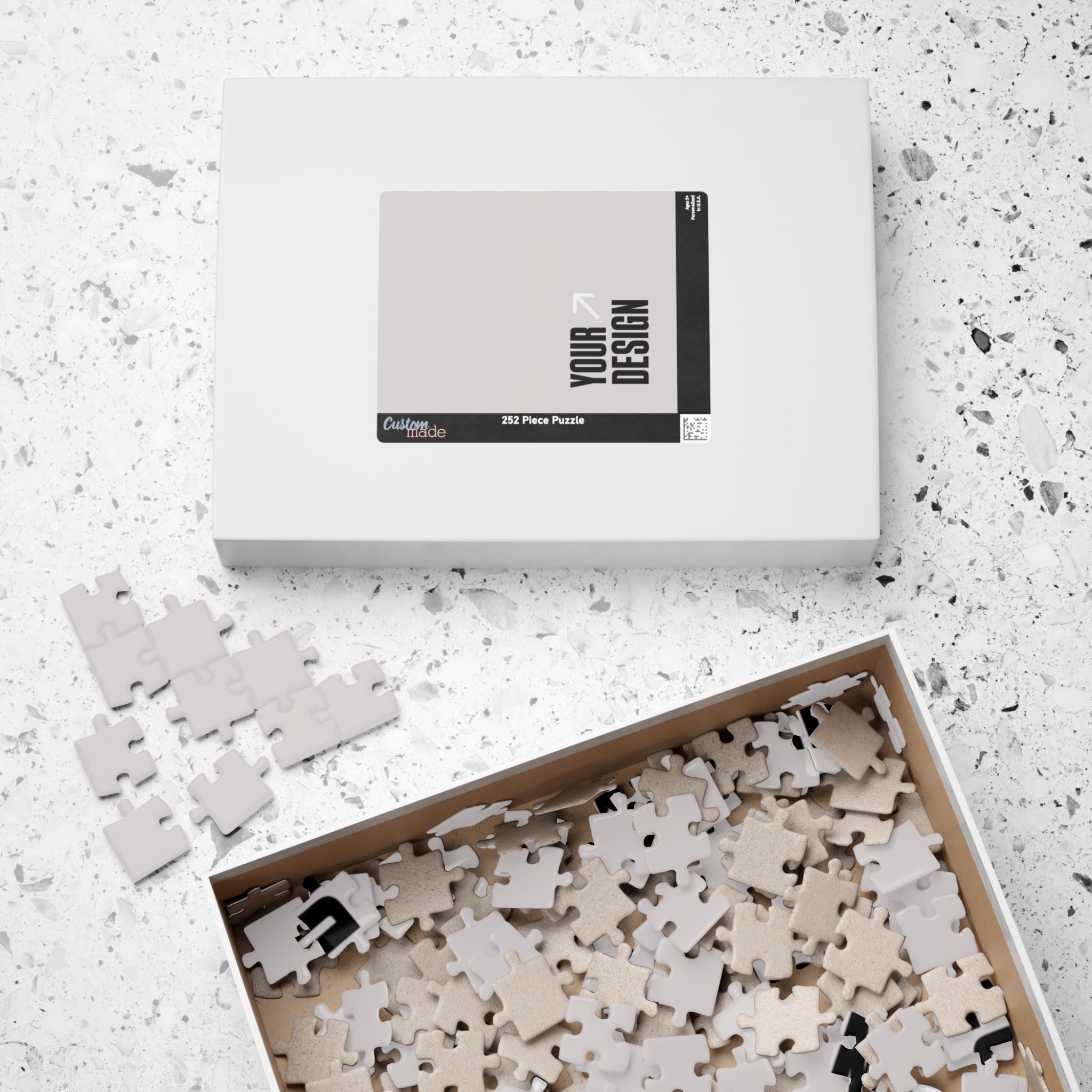 252pcs (Vertical) Custom Jigsaw Puzzle