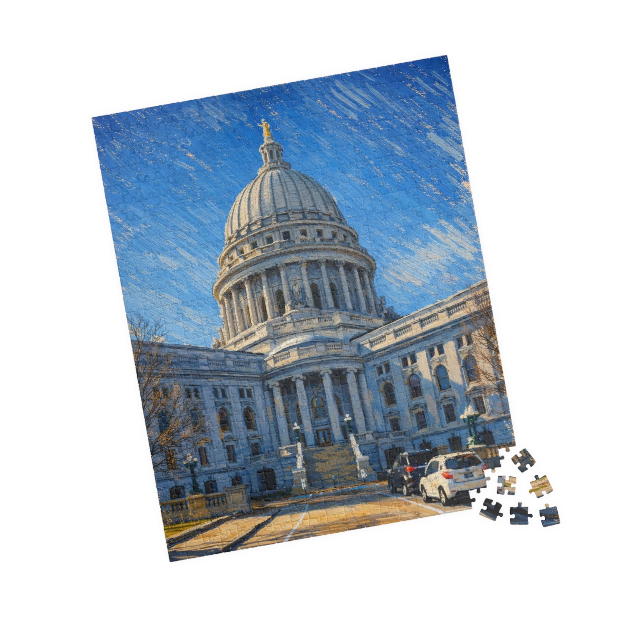 Wisconsin Capitol Building - (252, 520, 1014 pcs)