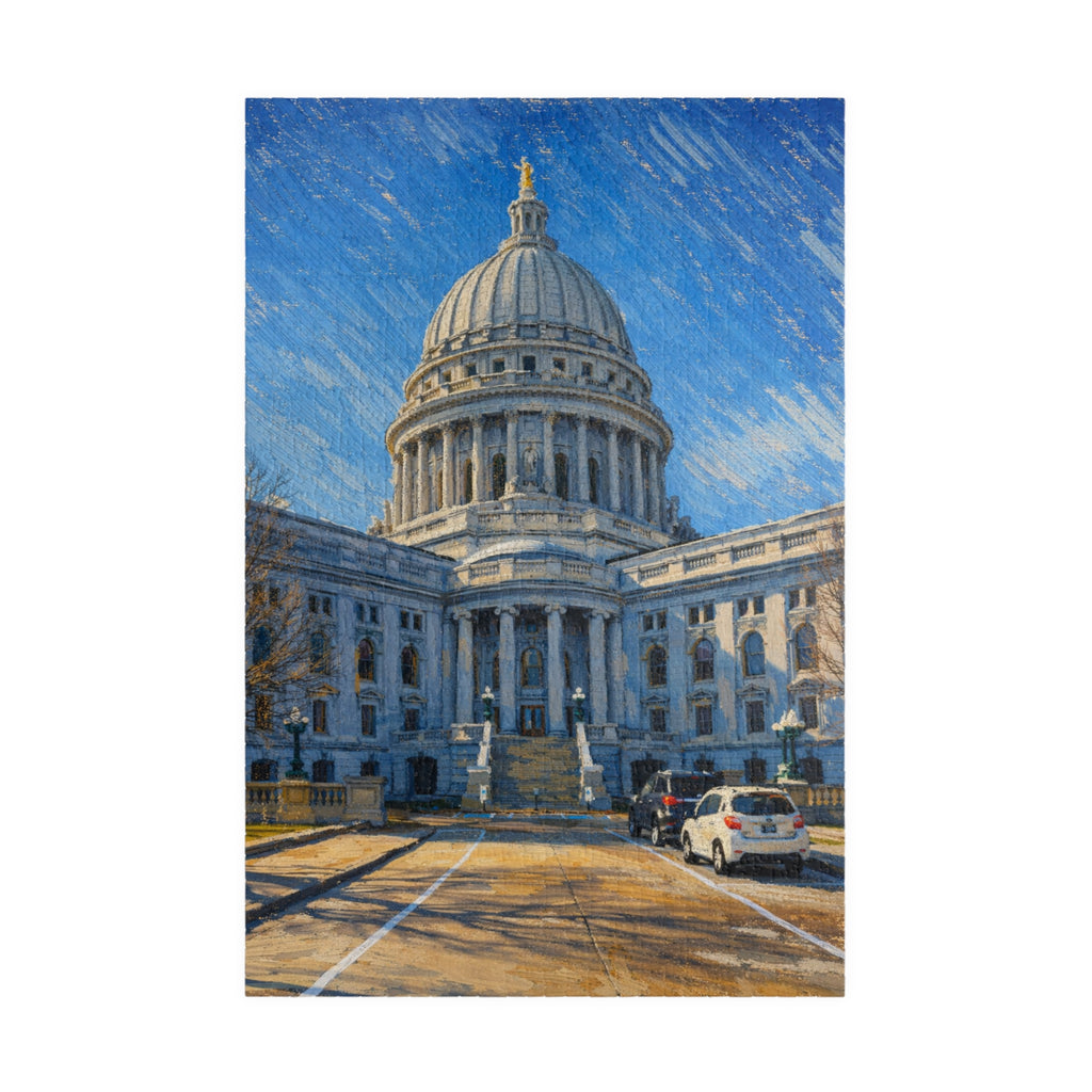 Wisconsin Capitol Building - (252, 520, 1014 pcs)