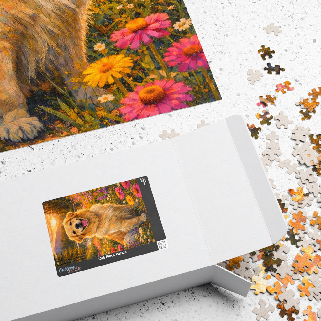 Golden Retriever Meadow - (1014 pcs)