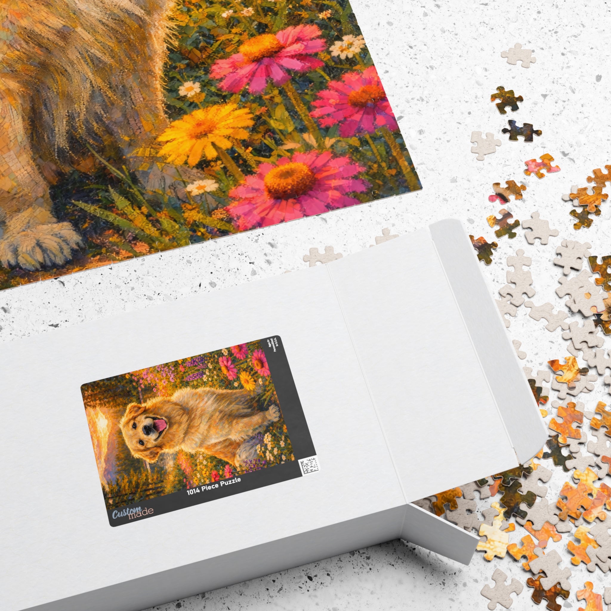 Golden Retriever Meadow - (1014 pcs)