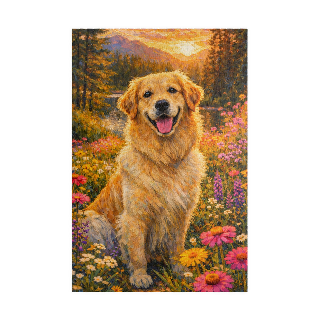Golden Retriever Meadow - (1014 pcs)