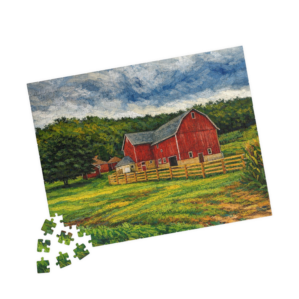 Country Red Barn - (252, 520, 1014 pcs)