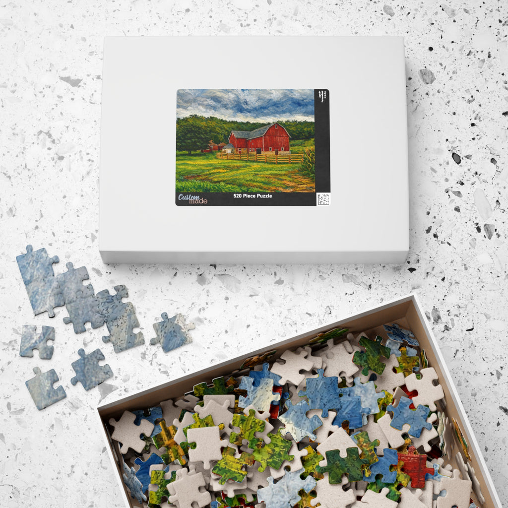 Country Red Barn - (252, 520, 1014 pcs)