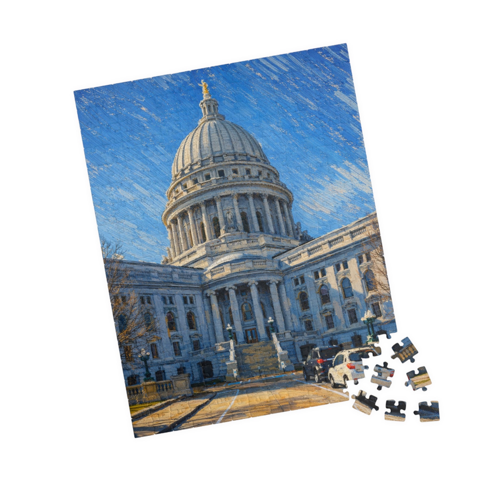 Wisconsin Capitol Building - (252, 520, 1014 pcs)