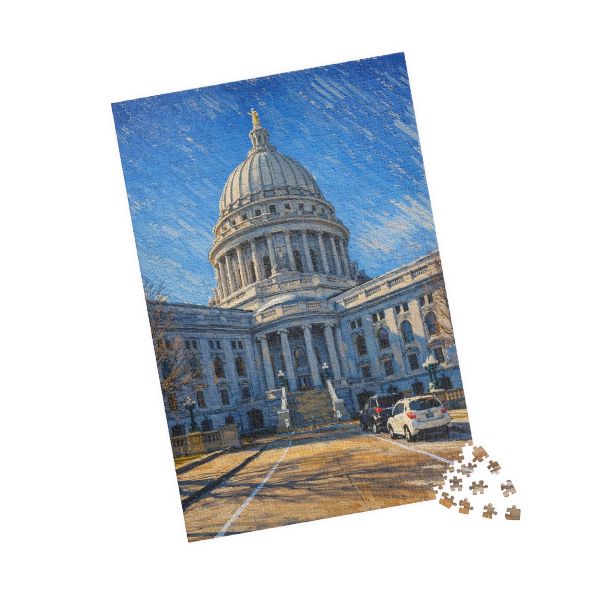 Wisconsin Capitol Building - (252, 520, 1014 pcs)